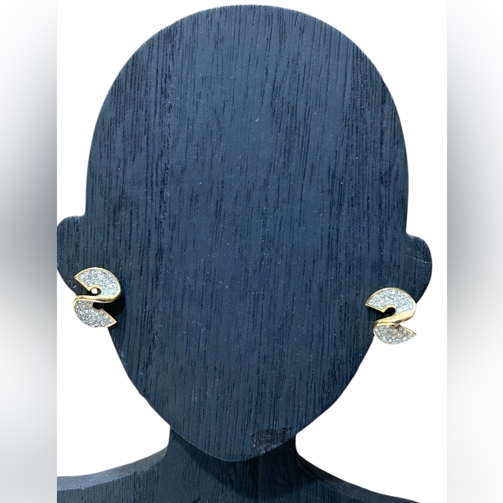 Givenchy Clip Ons Authentic Earrings -Stamped Pre Owned